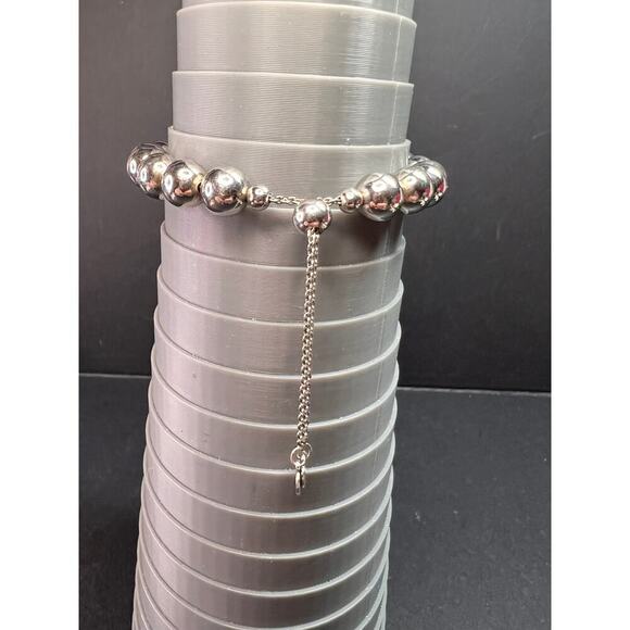 Ralph Lauren sterling silver bolo charm bracelet - Picture 10 of 14